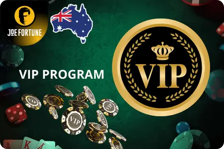 Joe Fortune VIP program tiers for AU players