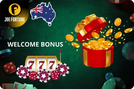 Joe Fortune welcome bonus offer for new Australian players
